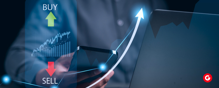 Infographic illustrating steps to earn money through forex trading, featuring charts and key strategies for success.
